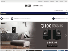 Tablet Screenshot of kefdirect.com